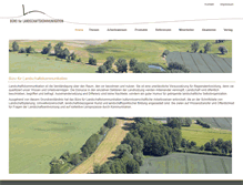 Tablet Screenshot of landschaftskommunikation.de